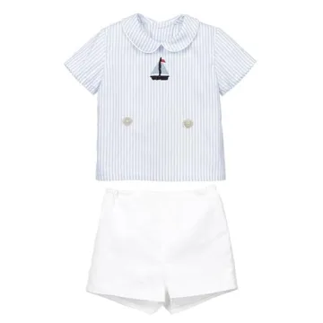 Twoflower 2-Piece Summer Toddler Outfit for Boys