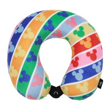 Bioworld Minnie Mouse Kids Travel Set - Ultimate Travel Comfort and Style!