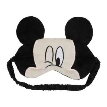 Bioworld Minnie Mouse Kids Travel Set with Pillow & Eye Mask