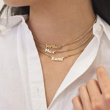 Personalized Name Necklace for Women - Custom 925 Silver Gift