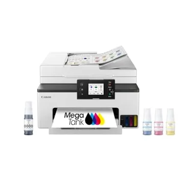 Canon Megatank GX2020 All-in-One Wireless Supertank [Megatank] Printer | Print, Copy and Scan| Mobil...