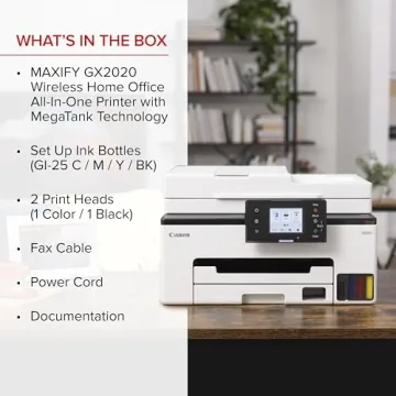 Canon GX2020 All-in-One Wireless Supertank Printer