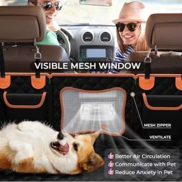 Mildly Home Dog Car Seat Cover - Waterproof & Comfortable