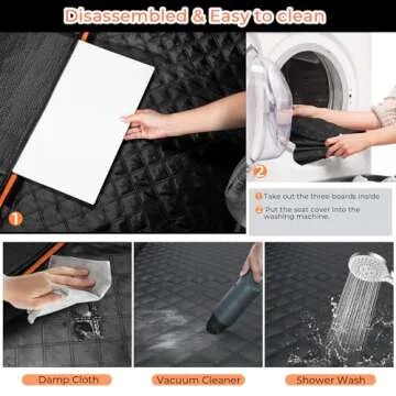 Mildly Home Dog Car Seat Cover - Waterproof & Comfortable