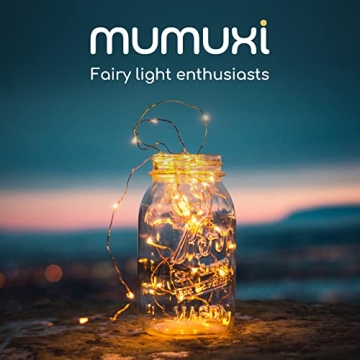 MUMUXI 24 Pack Fairy Lights Battery Operated String Lights
