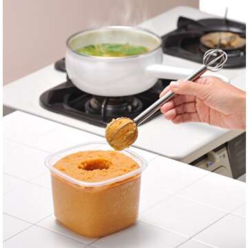 UchiCook Measuring Handy Whisk (Miso Muddler) (1)
