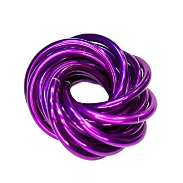 Möbii Fidget Ball (Amethyst): Quiet Stress Relief Stress Tool for All Ages