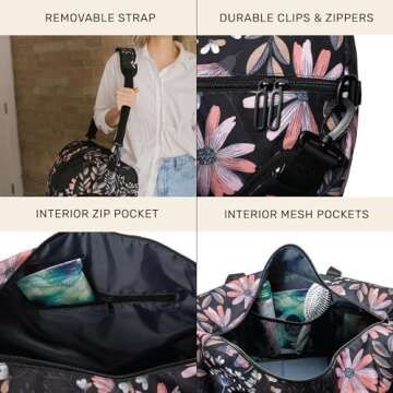 Jadyn 22" Women's Stylish Duffel Bag for Travel