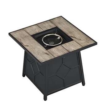 Outdoor Fire Table Gas Fire Pit 40,000 BTU for Patio
