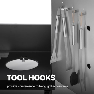 Royal Gourmet 6-Burner Grill with Sear Burner and Side Burner