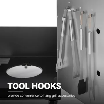 Royal Gourmet 6-Burner Grill with Sear Burner and Side Burner