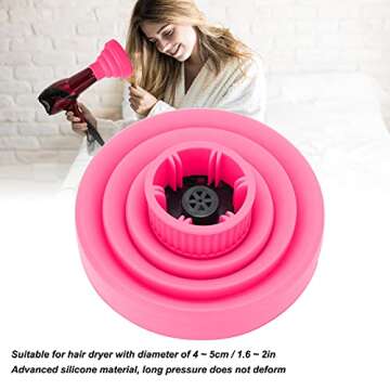 Universal Silicone Diffuser for Curly Hair Care