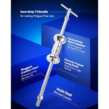 Orion Motor Tech 9-Way Slide Hammer Puller Set for Repairs