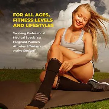 Copper Compression Socks for Better Circulation and Comfort