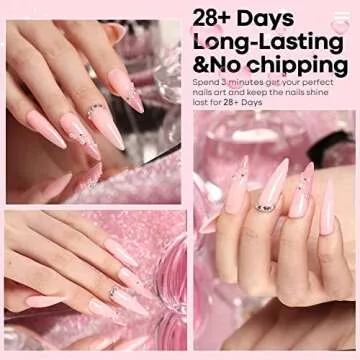 Modelones 15ML Pale Pink Gel Nail Polish for Chic Look