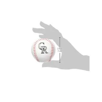 Rawlings | MLB Team Logo Baseball | Colorado Rockies