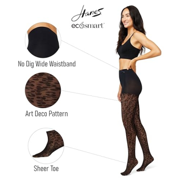 Buy Hanes EcoSmart Women's Animal Print Tights Online