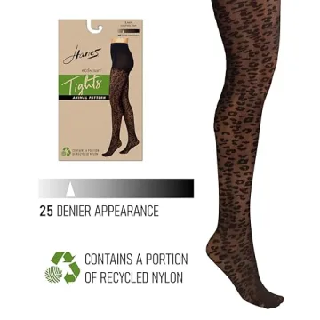 Buy Hanes EcoSmart Women's Animal Print Tights Online
