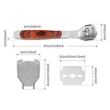 SHUIYANG Foot File Kit for Pedicure Care