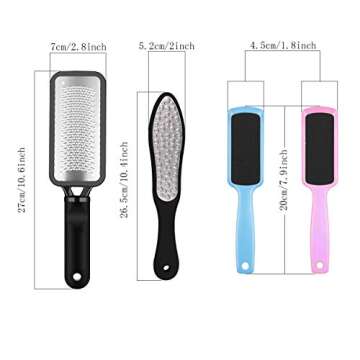 SHUIYANG Foot File Kit for Pedicure Care