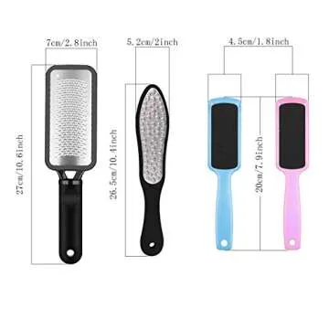 SHUIYANG Foot File Kit for Pedicure Care