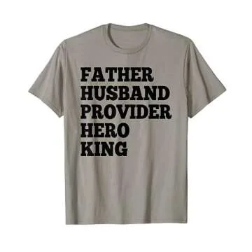 Stylish Father’s Day Classic Fit T-Shirt – Lightweight Comfort