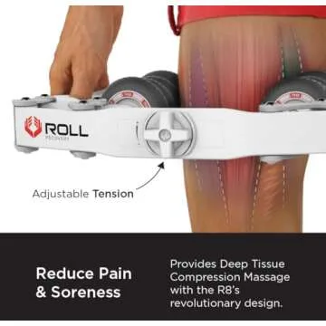 ROLL Recovery R8 Plus Deep Tissue Massage Roller