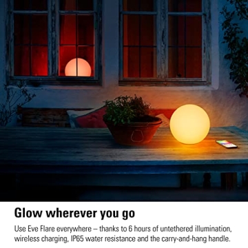 Eve Flare LED Smart Lamp with Apple HomeKit Technology