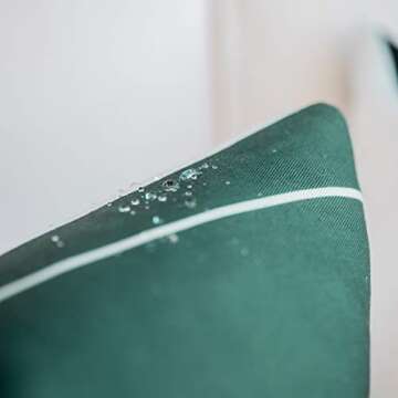 Woven Nook Luxurious Outdoor Pillow Covers - 4 Pack