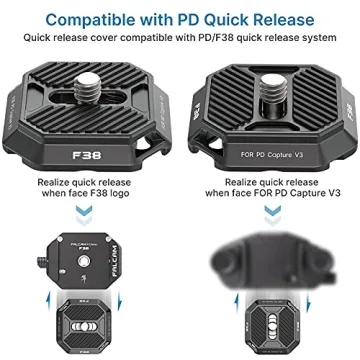 ULANZI F38 Quick Release Plate Compatible with PD Systems