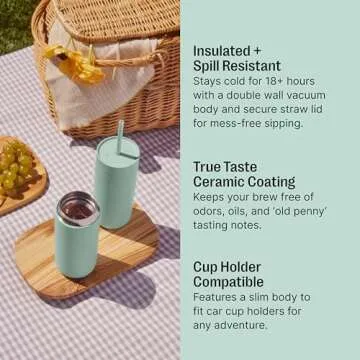 Fellow 16 oz Carter Cold Travel Mug - Insulated & Stylish