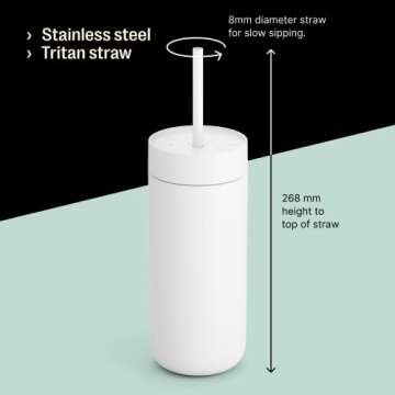 Fellow 16 oz Carter Cold Travel Mug - Insulated & Stylish