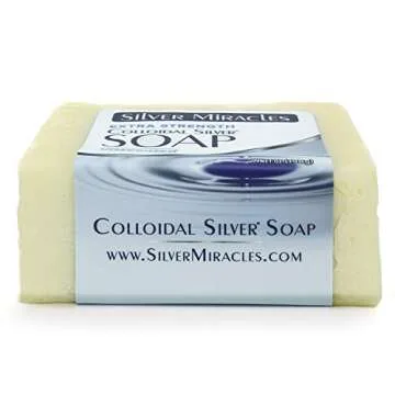 Silver Miracles Colloidal Silver Soap for Healthier Skin