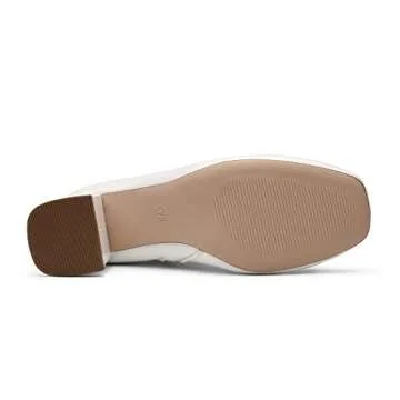 DREAM PAIRS Women's Gogo Boots, Square Toe Chunky Knee High Boots for Women，Fall Long Boots for Disco Cosplay Halloween Outfits, Sdkb2231w, White/Patent/Pu, Size 7