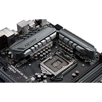 Asus ROG MAXIMUS VIII HERO LGA1151 DDR4 M.2 SATA 6Gb/s USB 3.1 Type A Type C Intel Z170 ATX Motherbo...