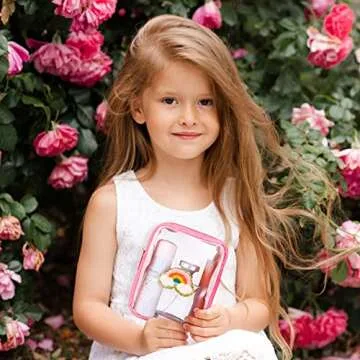 Spiareal 4 Pcs Preppy Patch Makeup Bag Cute Chenille Letter Pouch Cosmetic Makeup Cases Toiletry Bag with Zipper Travel Organizer Stuff Skincare Bags for Women Nurse(Transparent Surface)