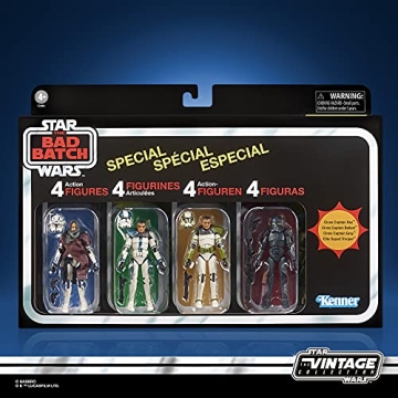 Exclusive Star Wars Bad Batch 4-Pack for Collectors