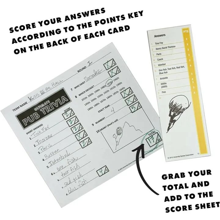 Ultimate Pub Trivia Game – 1000+ Questions