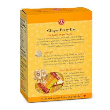 Premium Ginger Candy – Gluten-Free & Flavorful Delight