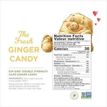 Premium Ginger Candy – Gluten-Free & Flavorful Delight
