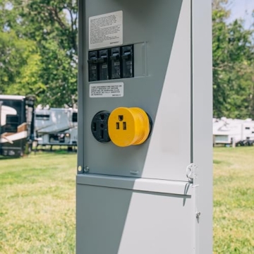 Camco PowerGrip 30A to 15A RV Adapter for Easy Power Access