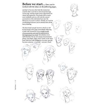 Master Portrait Drawing with Head Shots Guide