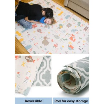 Baby Care Play Mat: Safe, Durable, and Easy to Clean
