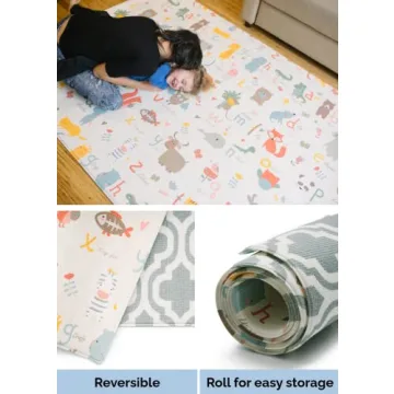 Baby Care Play Mat: Safe, Durable, and Easy to Clean