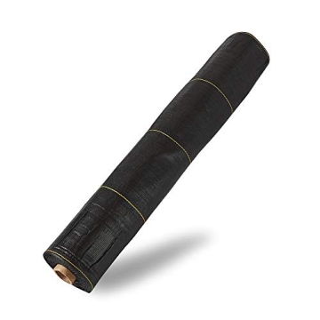 DeWitt 4 x 200 Foot Weed and Mulch Barrier Landscape Woven Fabric Ground Cover, Ideal as Fabric for ...