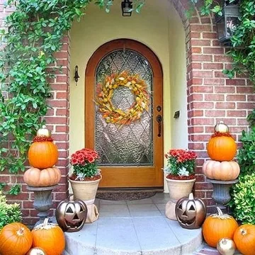 CIR OASES 24 inch Fall Wreath for Autumn Home Decor