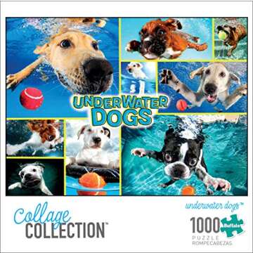 Buffalo Games - Underwater Dogs - 1000 Piece Jigsaw Puzzle