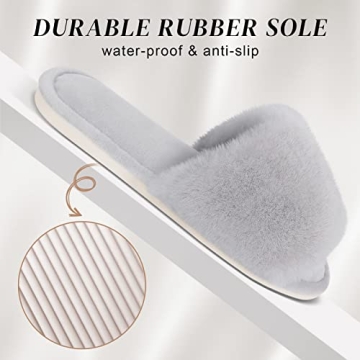 Cozy Parlovable Women's Faux Fur Slippers for Total Comfort