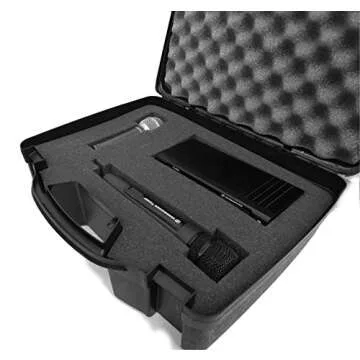 CASMATIX Wireless Microphone Case for Pro Gear Protection