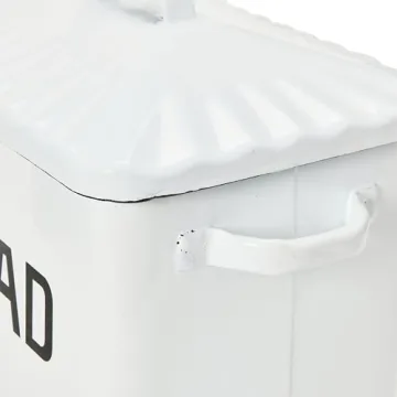 Creative Co-Op Vintage Bread Box for Kitchen Charm
